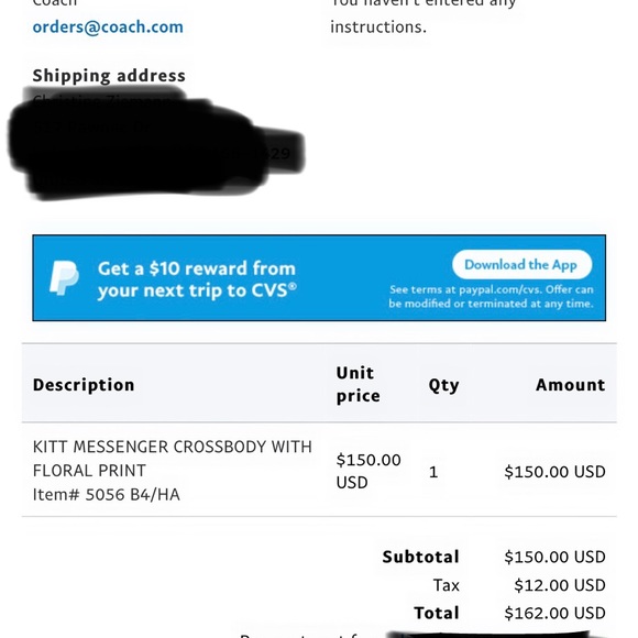 Coach purse - Picture 7 of 8